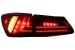 Stopuri LED pentru Lexus IS XE20 2005-2012 Light Bar rosu clar