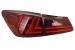 Stopuri LED pentru Lexus IS XE20 2005-2012 Light Bar rosu clar