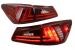 Stopuri LED pentru Lexus IS XE20 2005-2012 Light Bar rosu clar