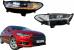 Faruri LED DRL pentru Ford Mondeo MK5 2013-2016 cu semnalizare secvențială crom