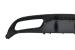 Difuzor Bara Spate Mercedes C-Class C205 A205 Coupe Cabriolet (2014-2019) C63 Design