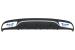 Difuzor Bara Spate Mercedes C-Class C205 A205 Coupe Cabriolet (2014-2019) C63 Design