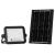 Reflector solar LED 50W, 700 lm, 7in1, IP65, negru, V-TAC
