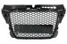 Grila centrala Audi A3 8P Facelift 2007-2012 RS Design negru lucios
