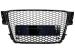 Grila centrala Audi A5 8T 2008-2011 RS5 Design negru lucios