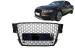 Grila centrala Audi A5 8T 2008-2011 RS5 Design negru lucios