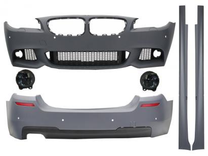 Pachet exterior BMW F10 Seria 5 M-Technik cu proiectoare fumurii