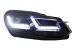 Faruri LED Osram Black cu semnal dinamic pentru VW Golf 6 VI 2008-2012