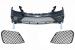 Grile Laterale Mercedes S-Class W222 (2013-2017) S63 Design Negru Lucios
