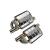 Set toba sport evacuare auto cut off valve cu telecomanda 76 mm reglaj sunet inox stanga dreapta Cod: FM01-76mm
