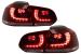 Stopuri FULL LED VW Golf 6 VI (2008-2013) R20 Design Semnal Secvential Dinamic