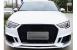 Bara Fata Audi A3 8V Facelift Sedan Cabrio (2016-2019) RS3 Design Negru Lucios