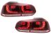 Stopuri Full LED pentru VW Golf 6 VI 2008-2013, design GTI R20
