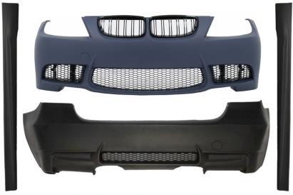 Pachet exterior BMW Seria 3 E90 LCI Facelift 2008-2011 M3 Design fara PDC