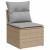 Set de canapele pentru grădină cu pernă 9 pcs Bej Rattan poli GartenMobel Dekor