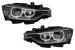 Faruri Angel Eyes BMW Seria 3 F30 F31 2011-2015 Xenon Look