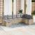 Set de canapele pentru grădină cu pernă 8 pcs Bej Rattan poli GartenMobel Dekor