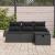 Set de canapea cu pernă 4 pcs poliratan GartenMobel Dekor