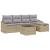 Set de canapea cu pernă 5 pcs poliratan GartenMobel Dekor