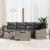 Set de canapea cu pernă 7 pcs poliratan GartenMobel Dekor