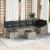 Set de canapea cu pernă 8 pcs poliratan GartenMobel Dekor