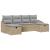 Set de canapea cu pernă 6 pcs poliratan GartenMobel Dekor