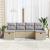 Set de canapea cu pernă 6 pcs poliratan GartenMobel Dekor
