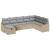 Set de canapea cu pernă 9 pcs poliratan GartenMobel Dekor