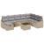 Set de canapea cu pernă 8 pcs poliratan GartenMobel Dekor