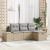 Set de canapea cu pernă 4 pcs poliratan GartenMobel Dekor