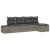 Set de canapea cu pernă 5 pcs poliratan GartenMobel Dekor