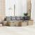 Set de canapea cu pernă 6 pcs poliratan GartenMobel Dekor
