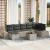 Set de canapea cu pernă 8 pcs poliratan GartenMobel Dekor