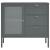 Servantă, antracit, 75x35x70 cm, oțel și sticlă securizată GartenMobel Dekor