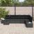 Set de canapele pentru grădină cu pernă 8 pcs Negru Rattan poli GartenMobel Dekor