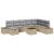 Set de canapele pentru grădină cu pernă 9 pcs Bej Rattan poli GartenMobel Dekor