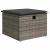 Set de canapele pentru grădină cu pernă 7 pcs Gri Rattan poli GartenMobel Dekor