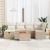 Set de canapele pentru grădină cu pernă 7 pcs Bej Rattan poli GartenMobel Dekor