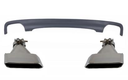 Difuzor aer BMW F10/F11 Seria 5 2011-2017 stil 550i cu ornamente inox