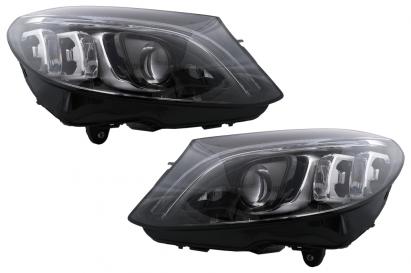 Faruri Full Multibeam LED pentru Mercedes C-Class W205 S205 2014-2018 LHD
