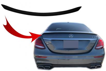 Eleron portbagaj Mercedes E-Class W213 Sedan 2016-2023, negru mat