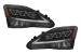 Faruri Full LED negre cu semnal dinamic pentru Lexus IS XE20 2006-2013