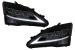 Faruri Full LED negre cu semnal dinamic pentru Lexus IS XE20 2006-2013