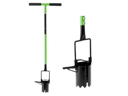 Plantator manual pentru rasaduri, reglabil pe inaltime, 108 cm, otel