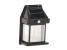 Lampa solara LED cu senzor miscare si crepuscul, 50 LED, 500 lm, 12x17x6 cm, negru