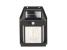 Lampa solara LED cu senzor miscare si crepuscul, 50 LED, 500 lm, 12x17x6 cm, negru