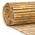 Panou paravan gard din bambus natural 150x300 cm, lamele 15 mm