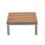 Set mobilier de gradina modular Bohito cu perne, 2 canapele si masa, gri