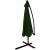 Umbrela banana de gradina 300 cm, impermeabila, inclinabila, verde