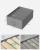 Set 4 organizatoare dulap SONGMICS cu 6 compartimente, pliabile, gri